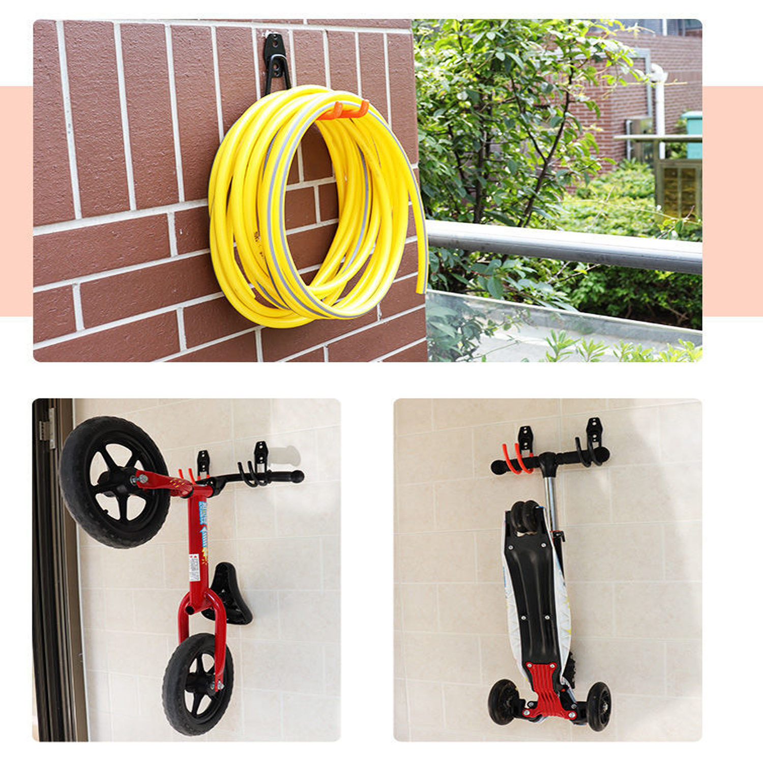 Heavy Duty Garage Hooks Extension Cord Holder Organize Power Temu Canada