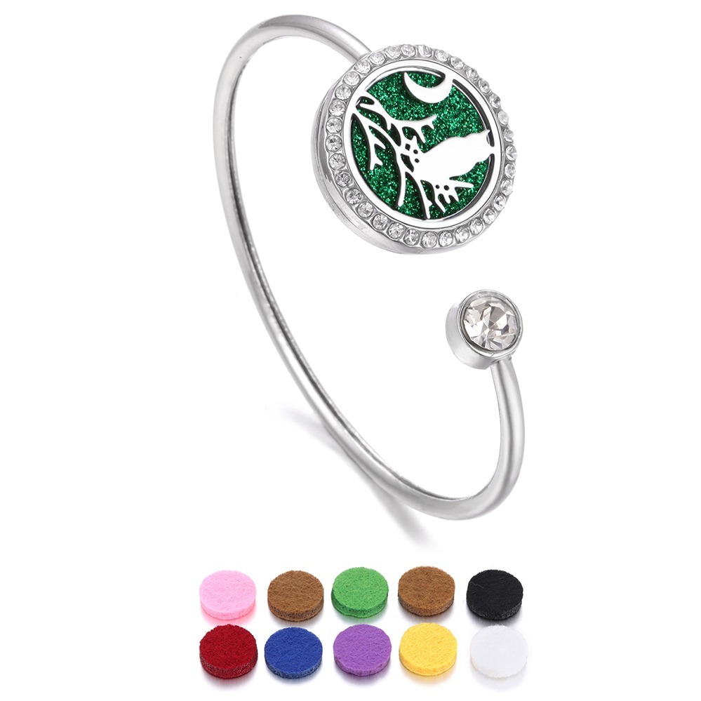 Stainless Steel Aromatherapy Diffuser Bracelet