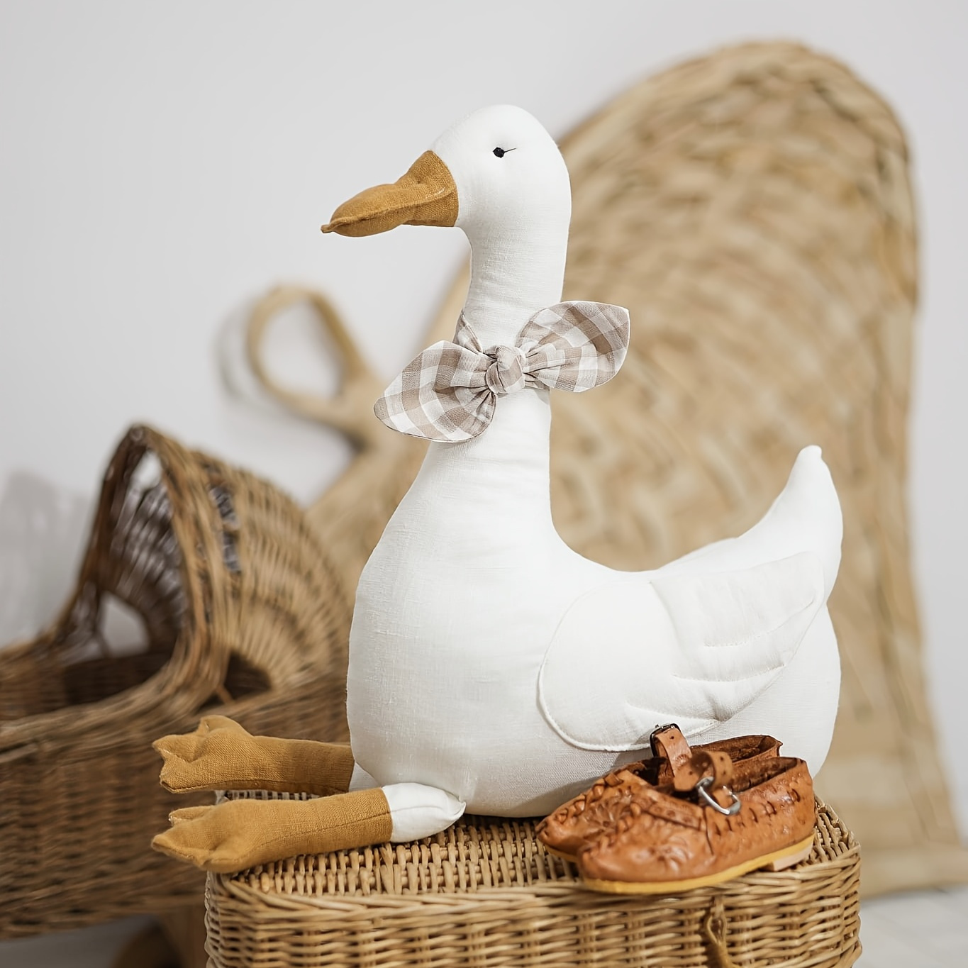 Cute & Comforting New Style Big Goose Doll - Perfect Birthday Gift for Baby or Infant!