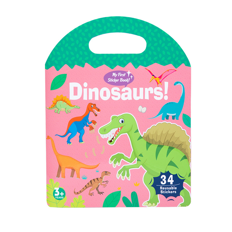 Montessori Paste Quiet Books Scene Stickers Focus Training