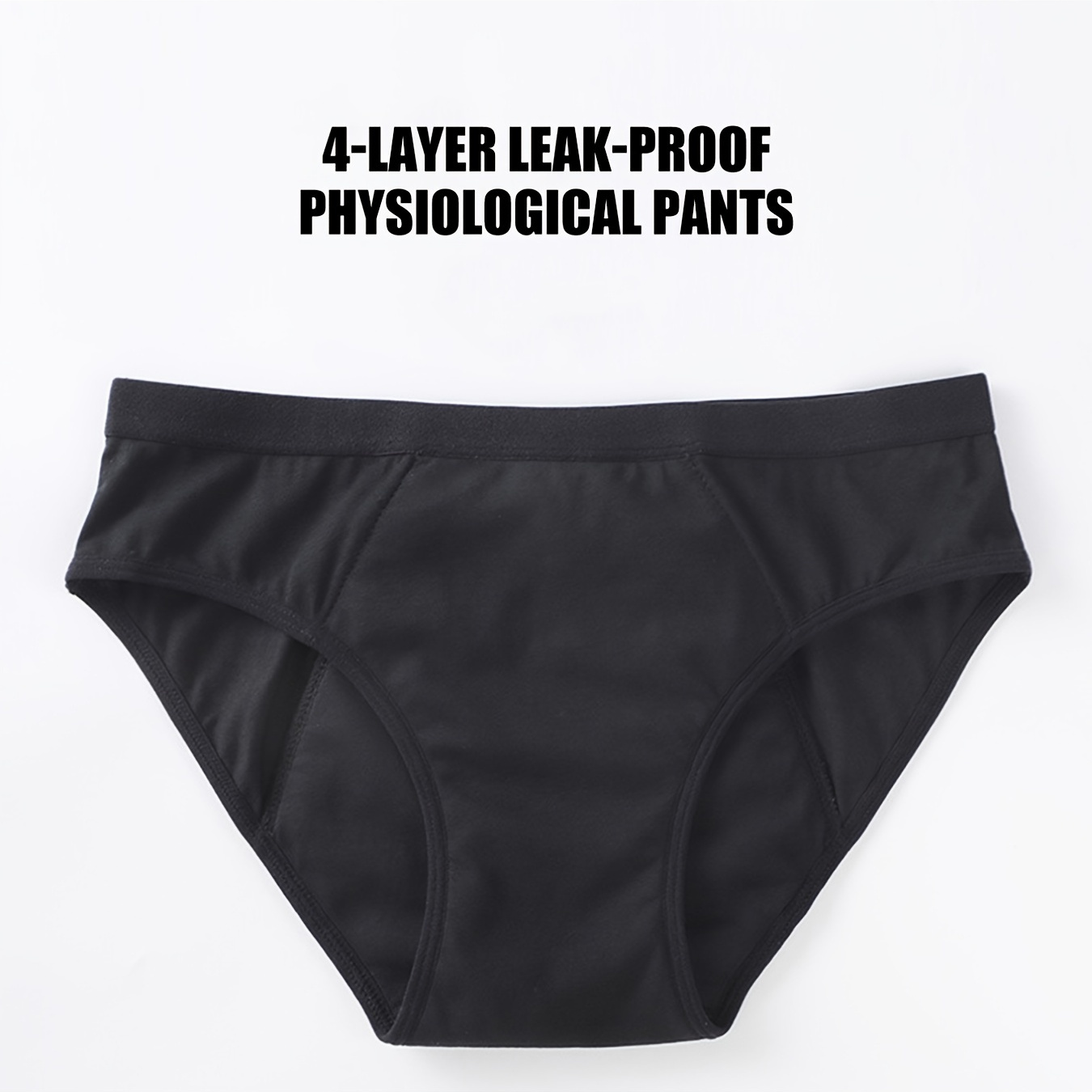 Leakproof Women's Period Panties 4 layer Leakproof High Flow - Temu