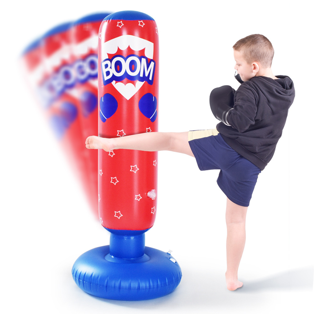 Inflatalbe Punching Bag For Boxing Fitness Practicing Stress Relief ...