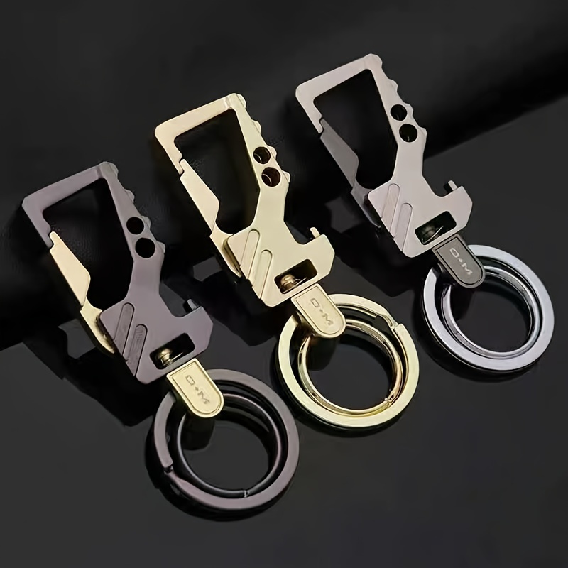 Car Horseshoe D Ring Keychain Detachable Key Clip Zinc Alloy Anti-Lost  Quick Release High Strength sturdy and strong Accessories - AliExpress