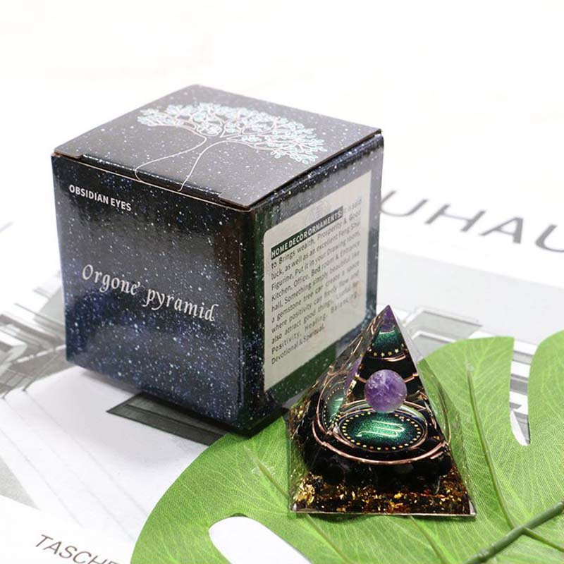 Elevate Home Decor A Pyramid Crystal Generator Orgone - Temu