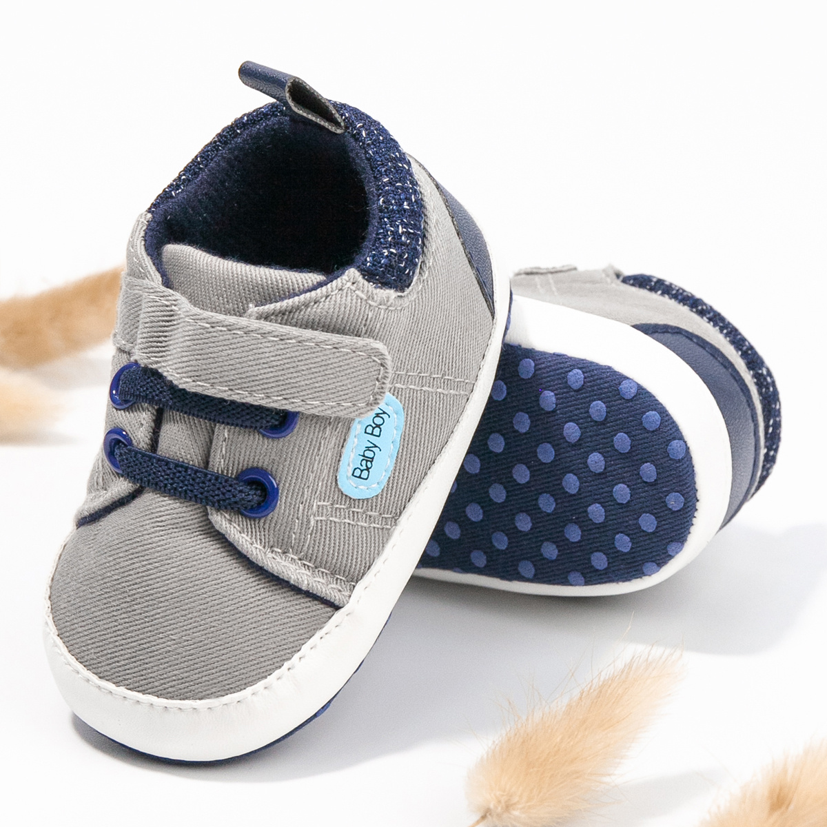 Zapatos De Bebé Recién Nacido Para Niños Pre-Walker Cochecito De