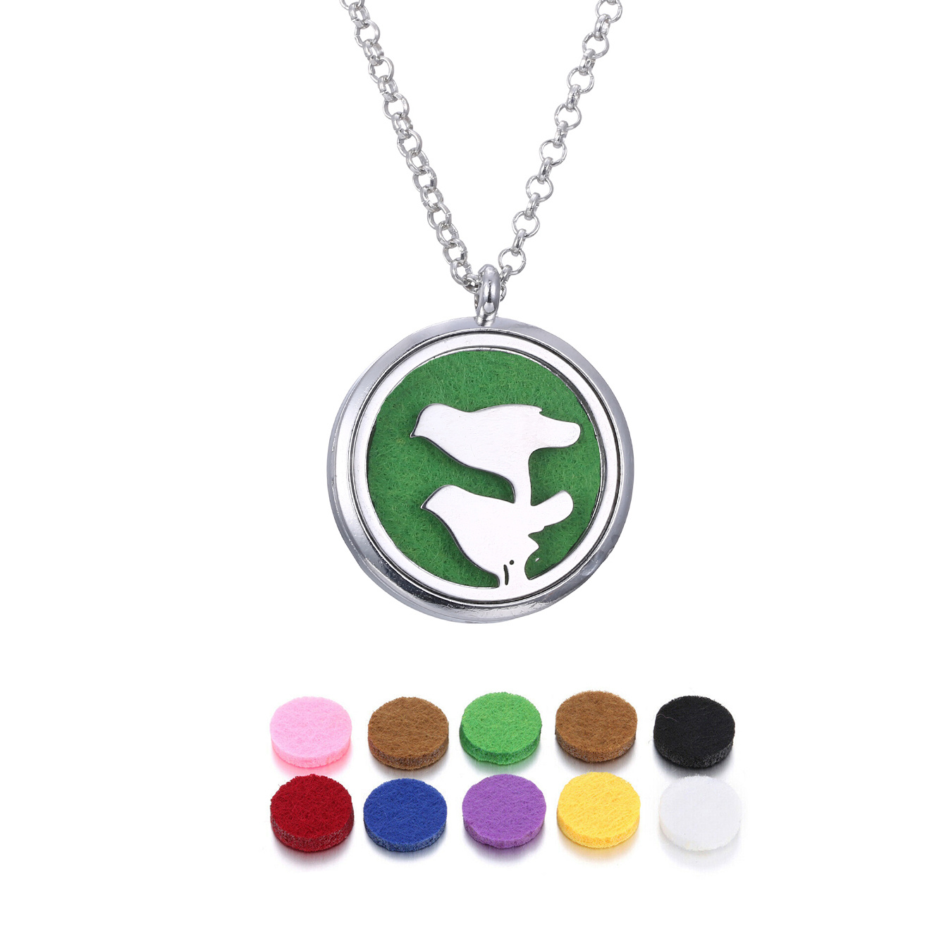 Men's Stainless Steel Pendant Necklace