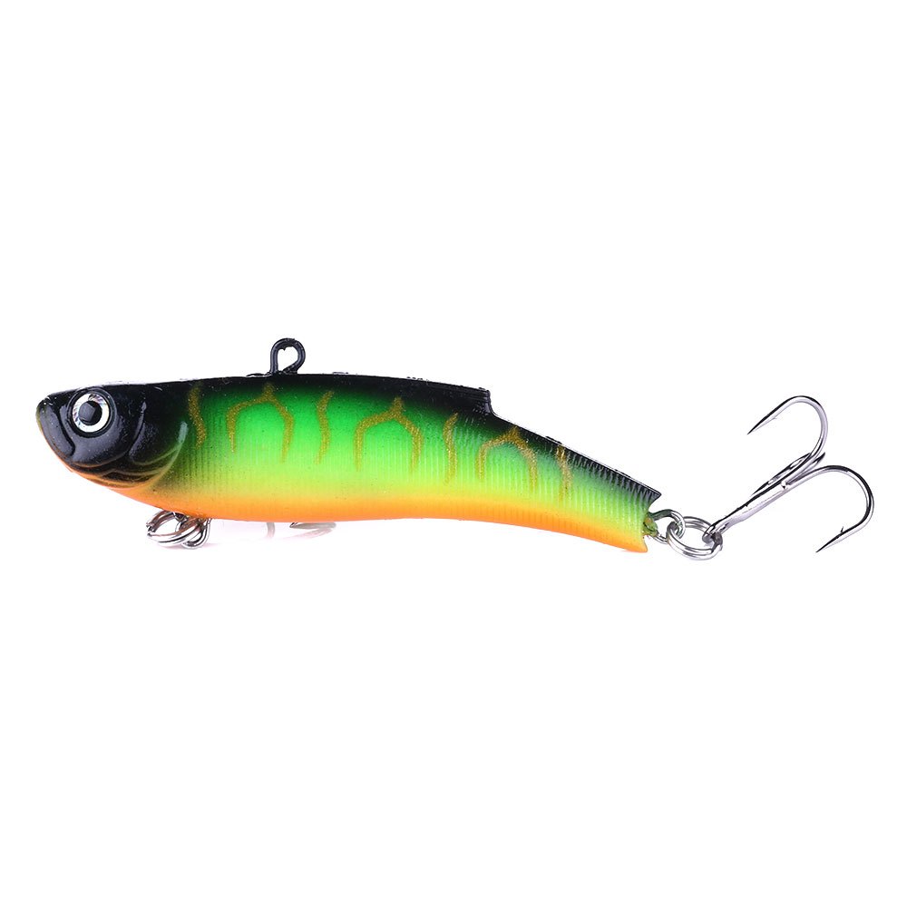 Winter Fishing Lure Soft Fish Vib Bait Three Hook Fishing - Temu Canada