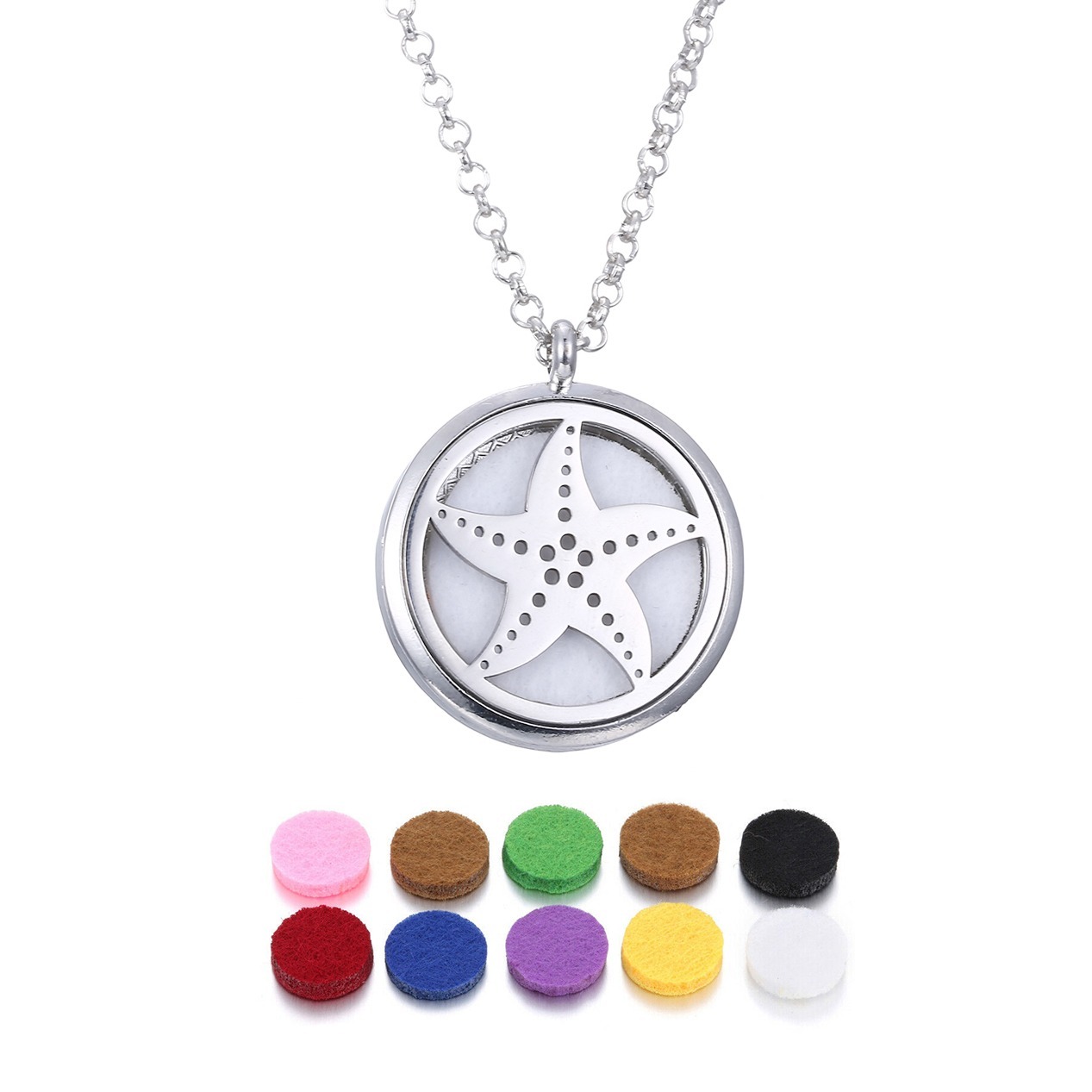 Men's Stainless Steel Pendant Necklace