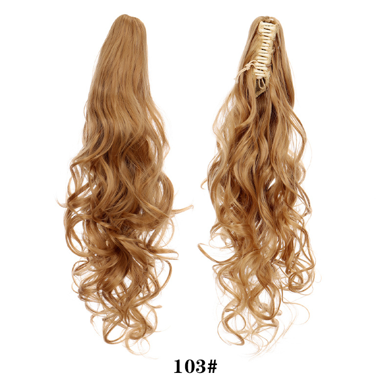 Wavy Ponytail Extensions for Women Messy Curly Hairpiece