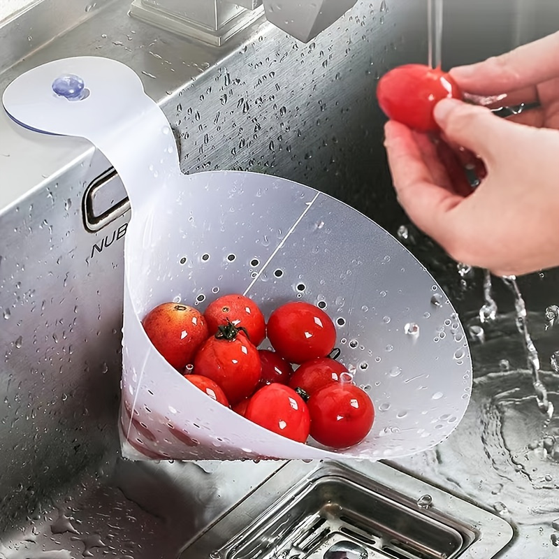 1pc Household Drain Bag Drain Funnel Reusable Drain Bag Kitchen Wet