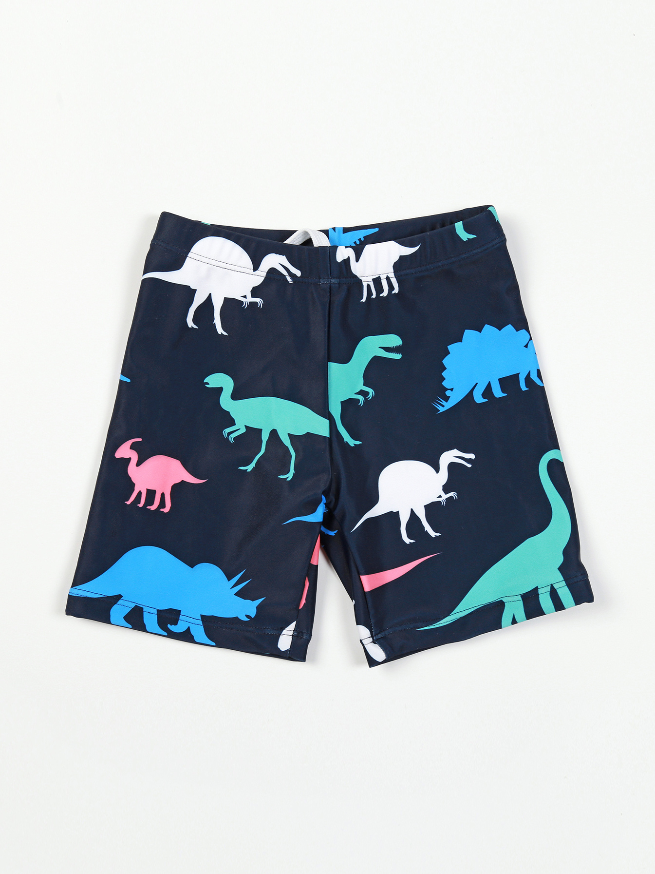 Boys Swimsuit Dinosaur Cartoon Long Sleeve Shorts Swimming - Temu South ...