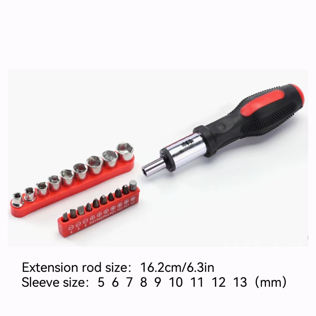 TOPSHAK TS-CH4 39Pcs Toolkit Socket Wrench Screwdriver Repair Tool Set  Mixed Tool Hand Tool Kit