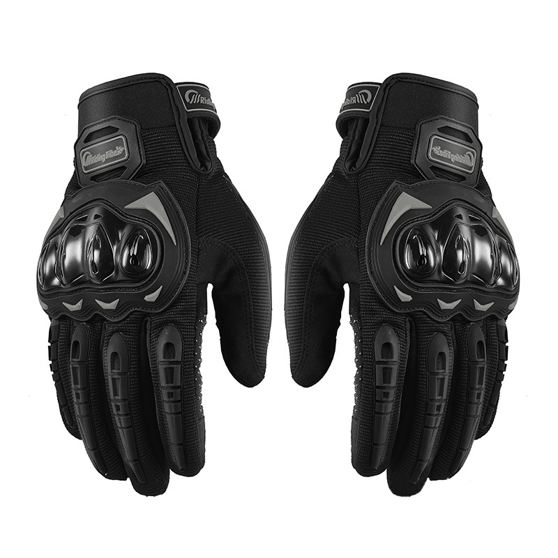 TRY Moto - Guantes Moto Mujer - Textil - XS - Negro - Dedo Índice Táctil -  con Protección Ante Impacto en el Dorso de la Mano - para Conducción Urbana  : : Coche y moto