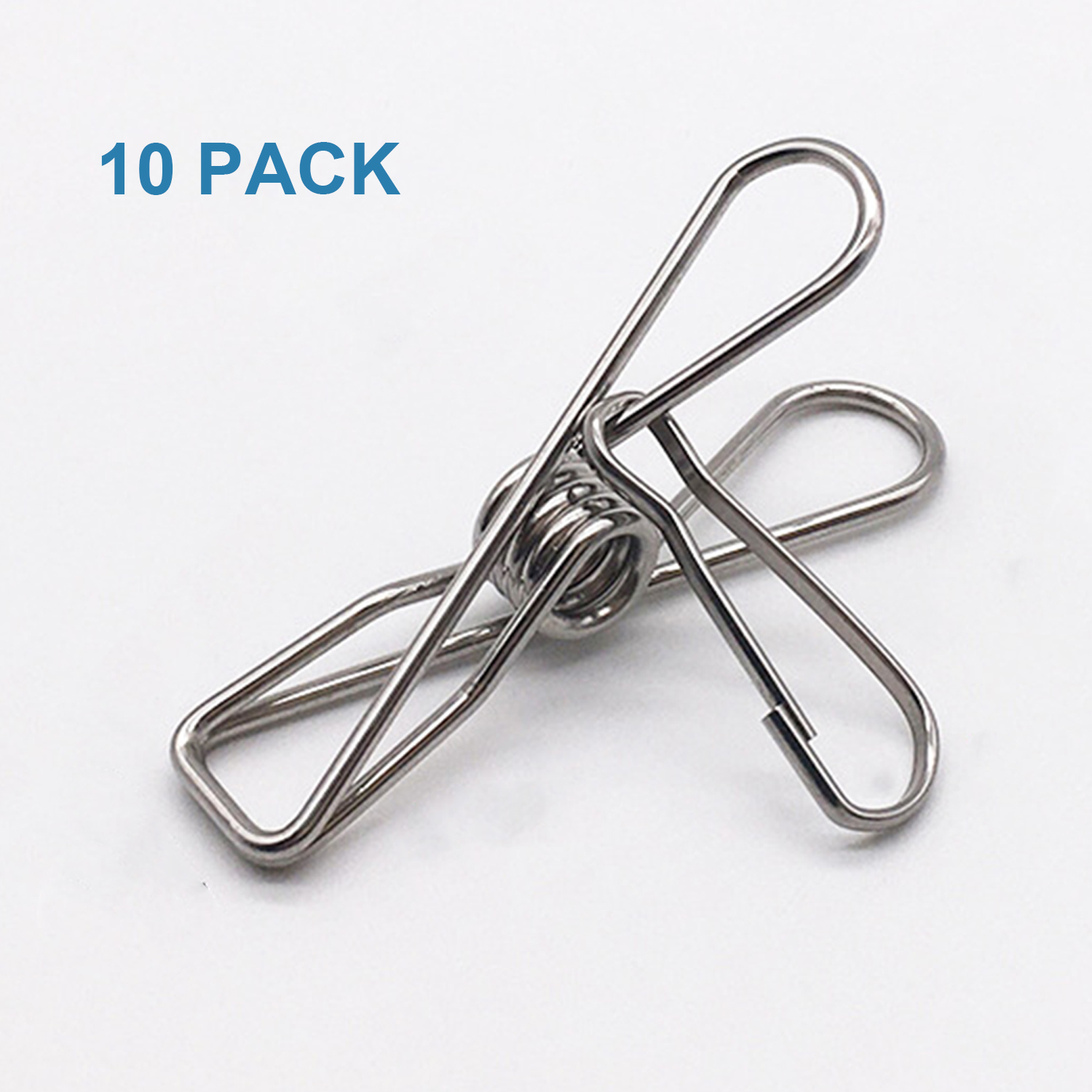 8 Pcs Stainless Steel Clothes Clothes Pin Stainless Steel