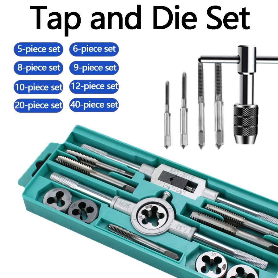 20 piece tap on sale and die set