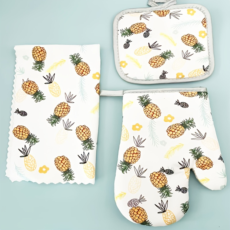 Kate Spade Pineapple Kitchen Towel Set