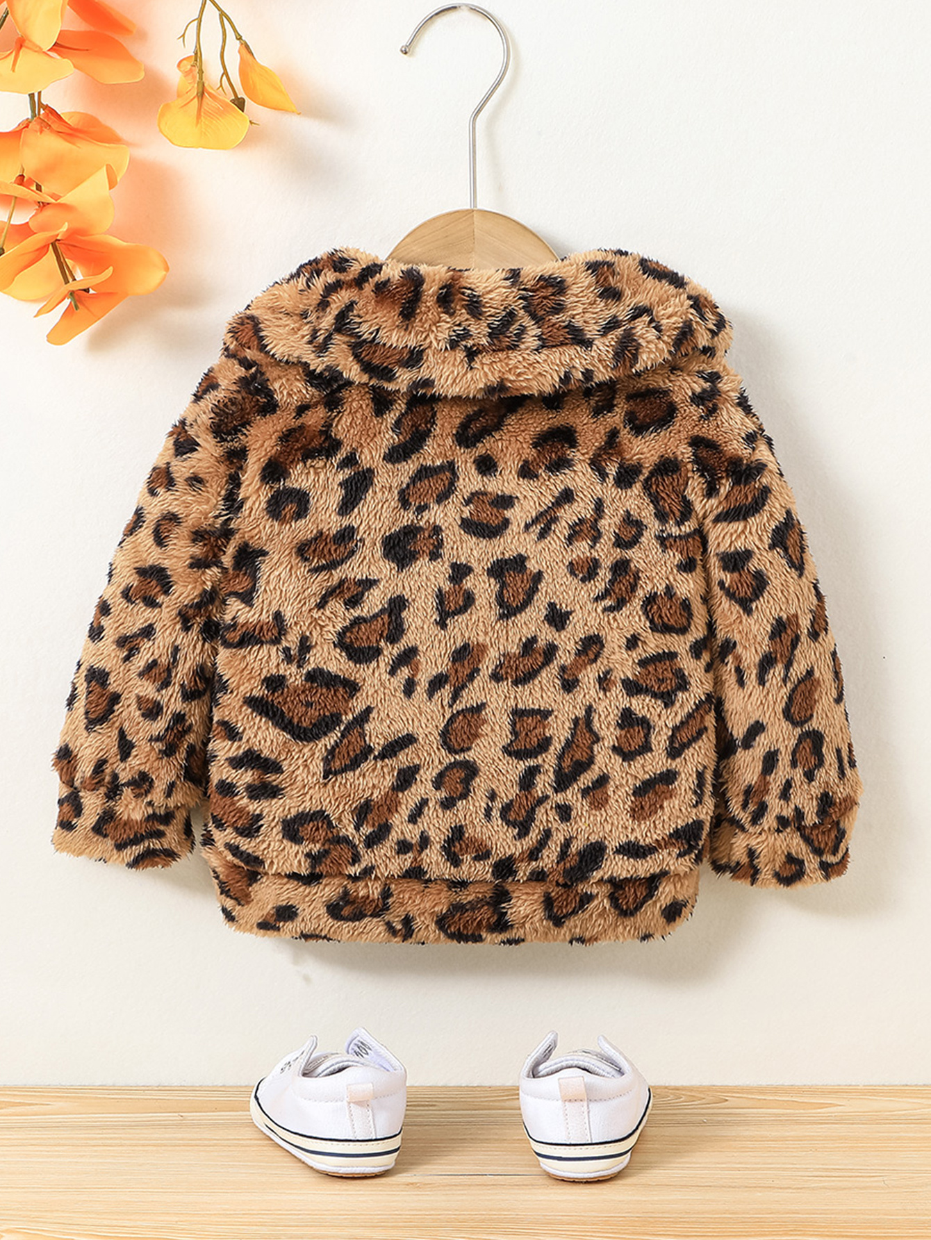 Bebe leopard cheap jacket