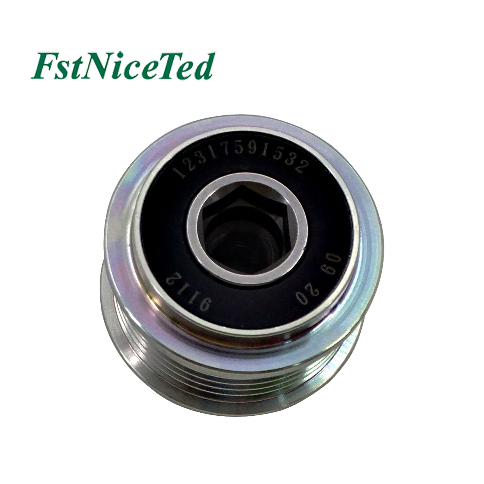 Generator Belted Wheel For B MW 3 E90 2005-2012 OE:1231 7591 532_voghion.com