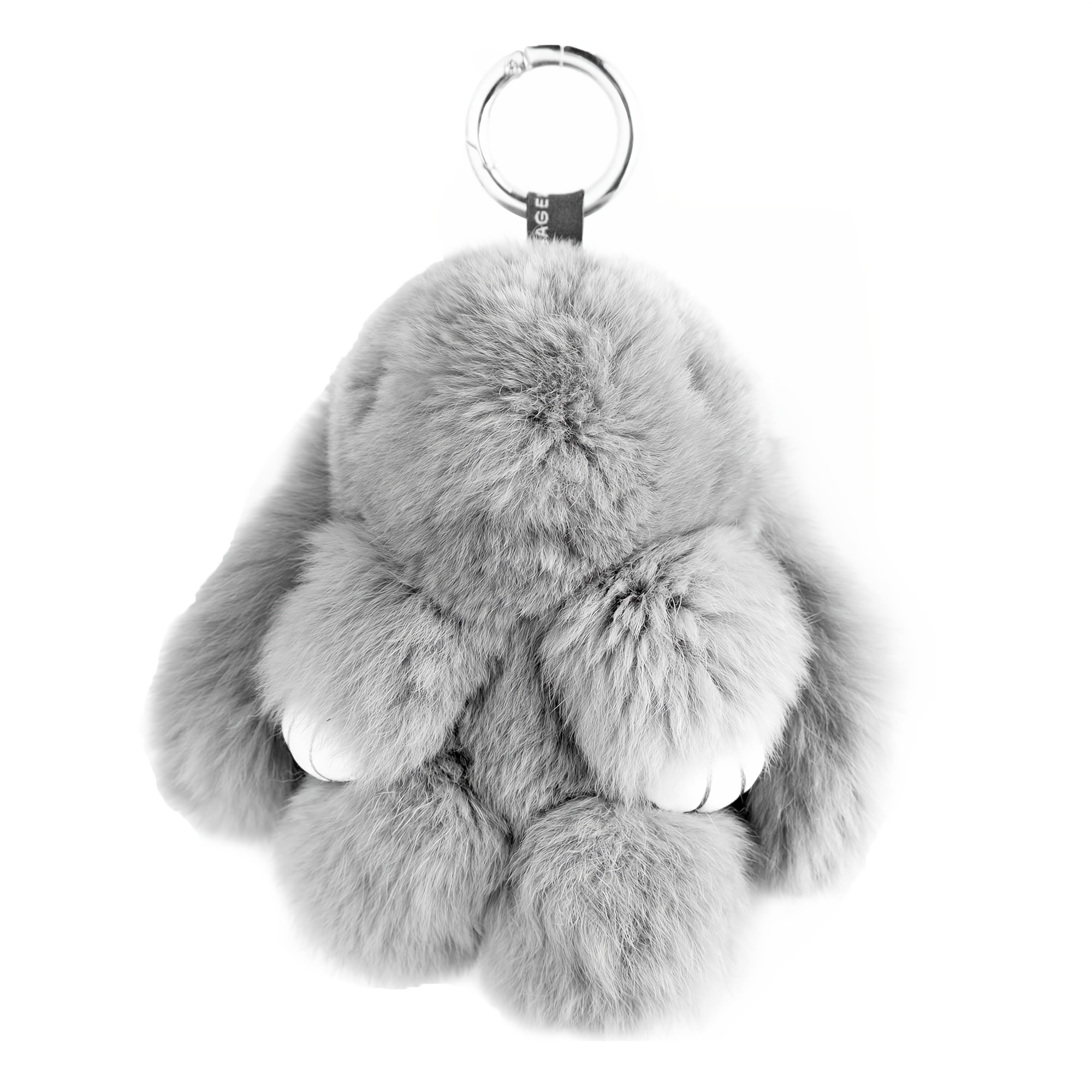 15CM Rex Rabbit Fur Rabbit Plush Pendant Kawaii Plush Bunny Backpack  Pendant Keychain Pendant Kids Birthday Gift Boy Girl Gift