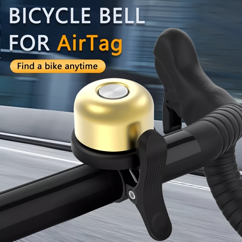 Sonnette de vélo Apple AirTag - Tracker de vélo AirTag - Antivol
