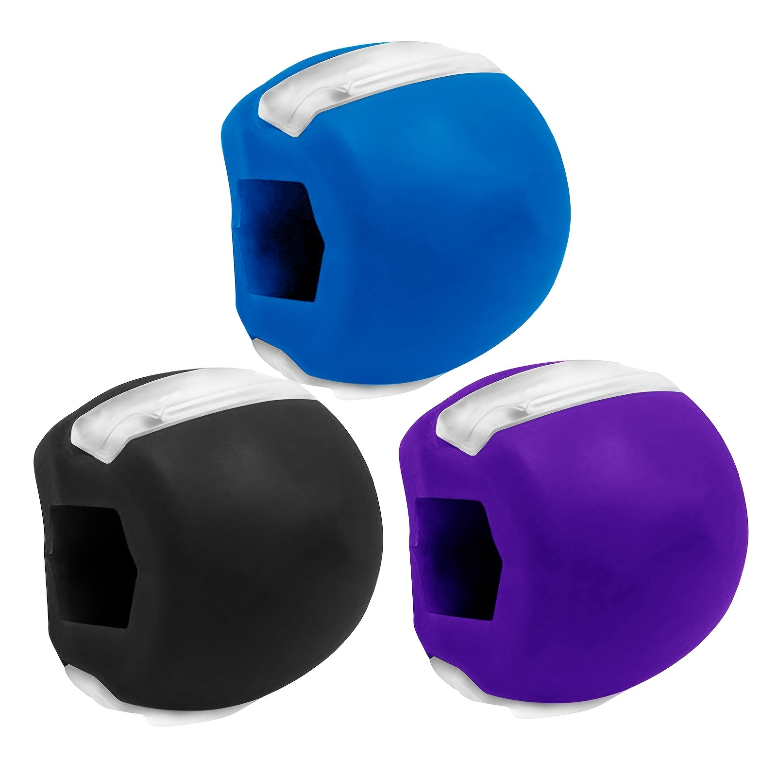 1pc Silicone Jawline Muscle Exerciser For Training The Jaw And Shaping 