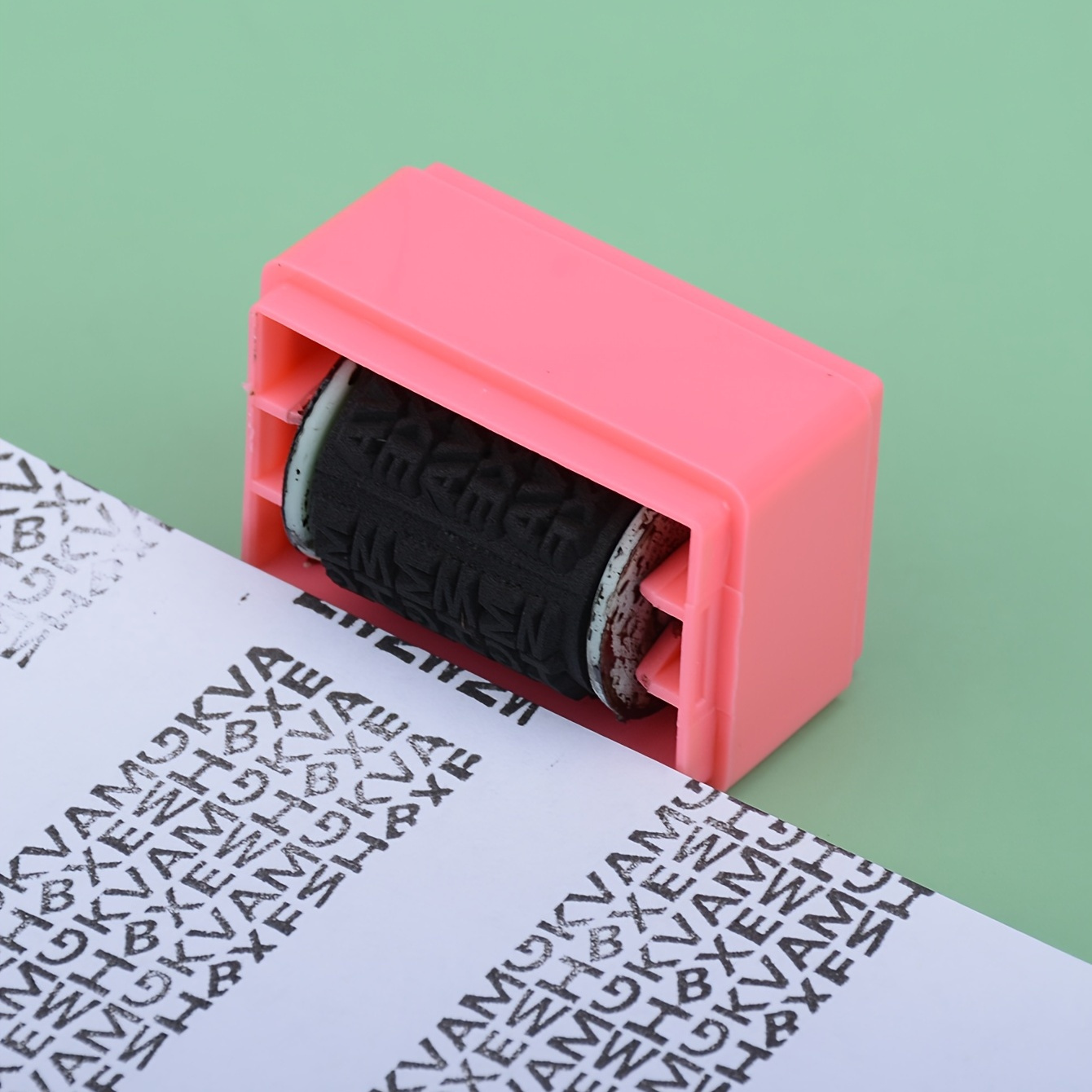 Envelope Sealer 4pcs Confidential Roller Stamp Identity Protection