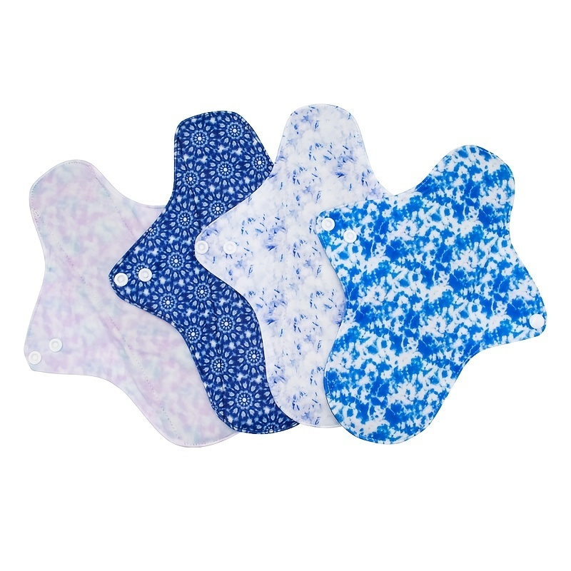 Reusable Menstrual Pads Breathable Mesh Surface Cloth Pads for Heavy Flow  with Wet Bag Large Sanitary Pads Set with Wings for Women Washable  Overnight Cloth Panty Liners Period Pads