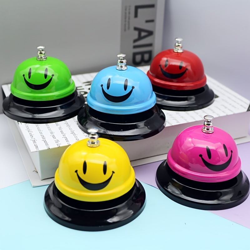 

New Creative Table Calling Bell, Christmas Kitchen Hotel Counter Reception Christmas Bell, Small Single Bell, Dining Table Call Bell, Dog Cat Training Bell, Quiz Reminder Bell For Restaurant Kitchen
