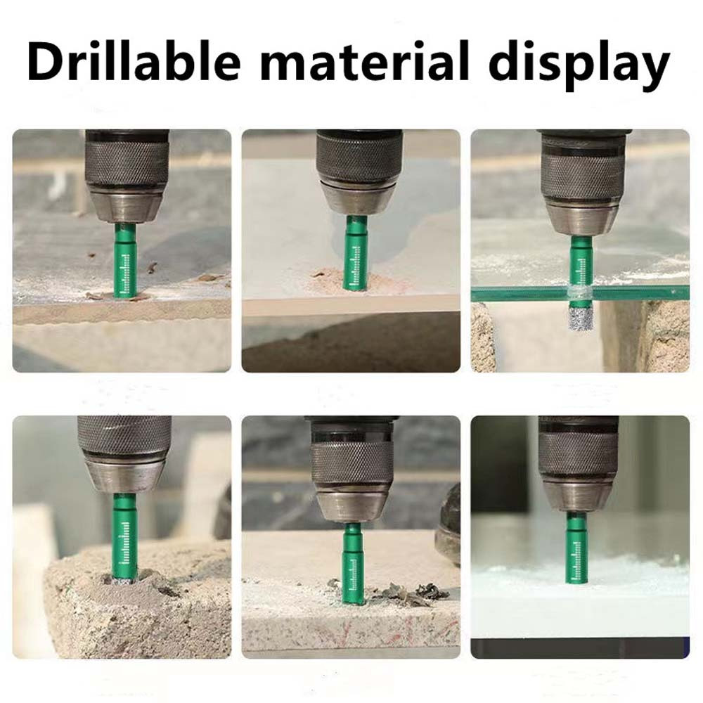 Ceramic Tile Drill Bits Self Cooling Diamond Dry Hole Temu