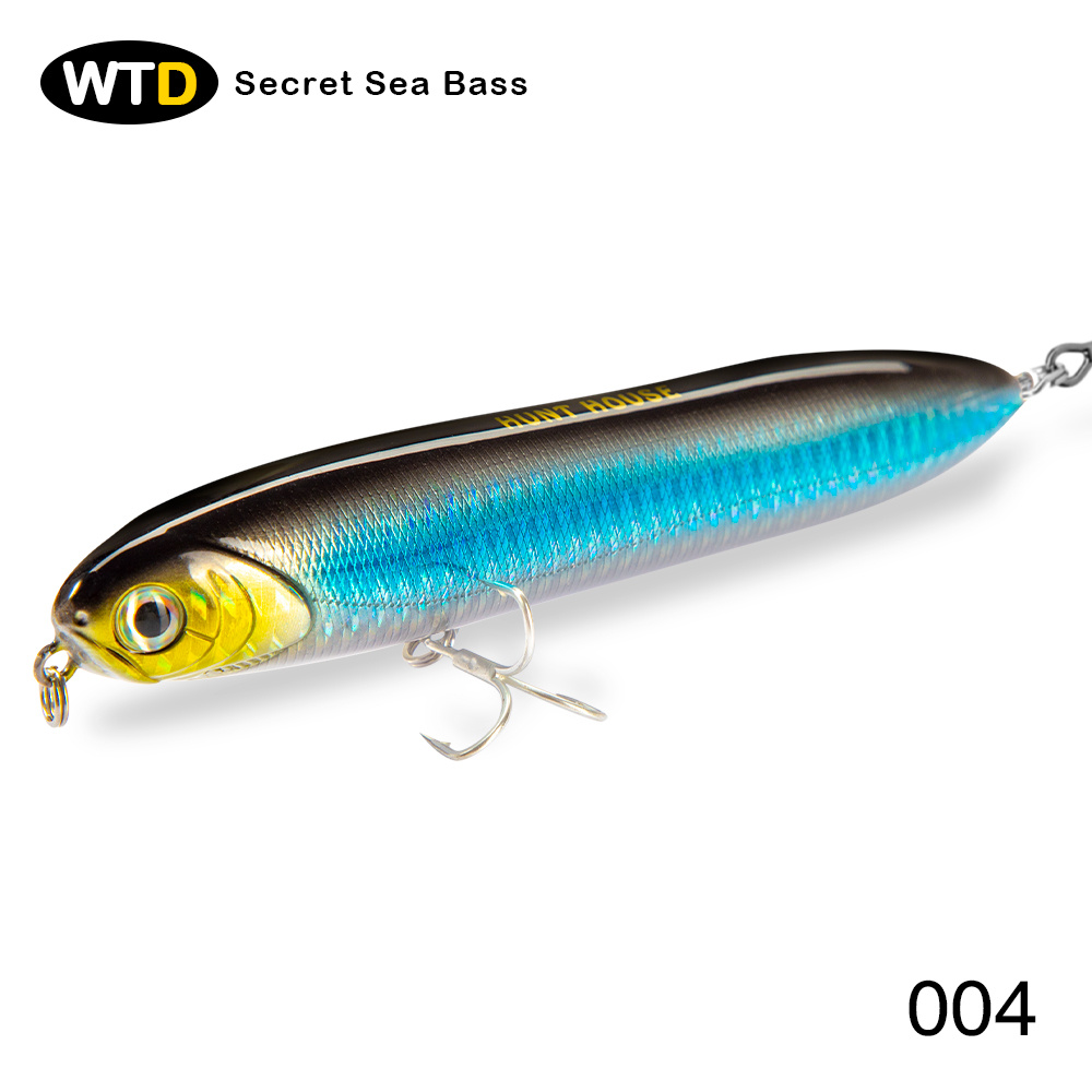 Hunthouse Stick Pencil Lure Floating Top Water Swimbait Bass - Temu