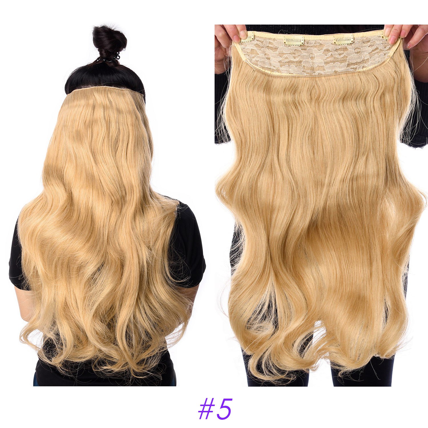  Sunny Hair: One Piece Clip in Hair Extensions