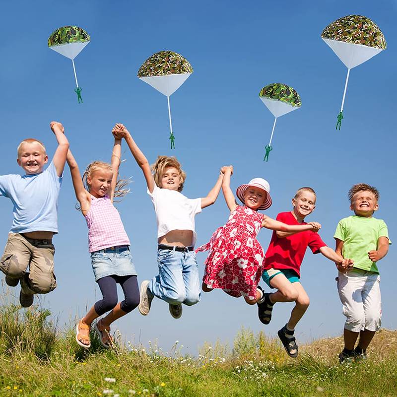 parachute toy childrens flying toys free throwing hand throw parachute army man toss it up and watching landing outdoor toys for kids gifts christmas halloween thanksgiving gift details 4
