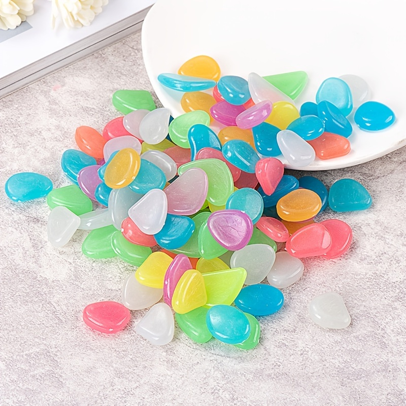 Glowing Stone Rocks, Glow In The Dark Pebbles, Luminous Pebbles Powered ...