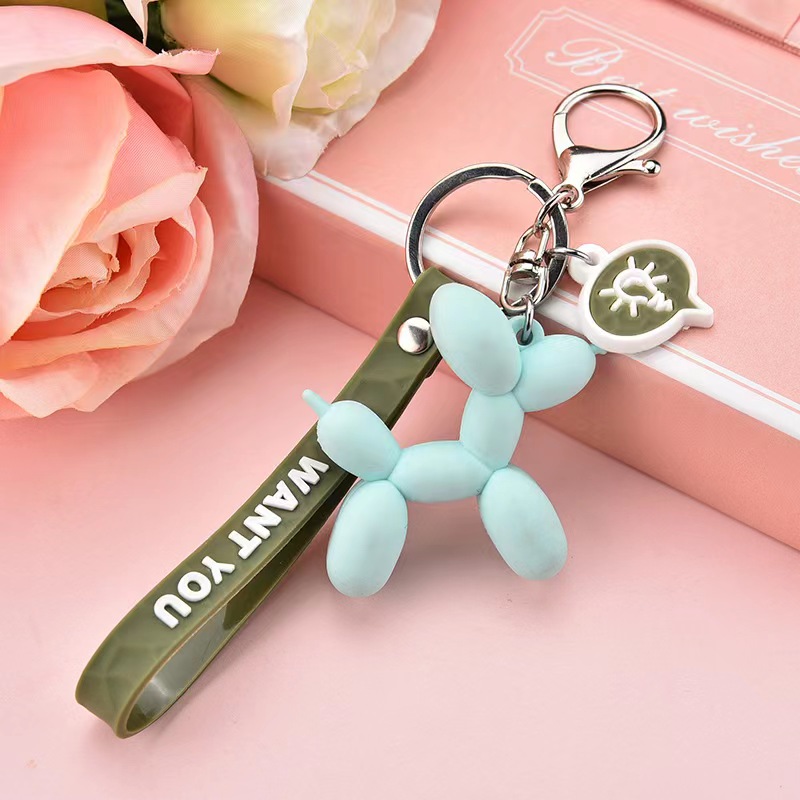 Jelly Balloon Dog Keychain Cute Acrylic Keychain Bag Purse Accessories -  Temu Germany