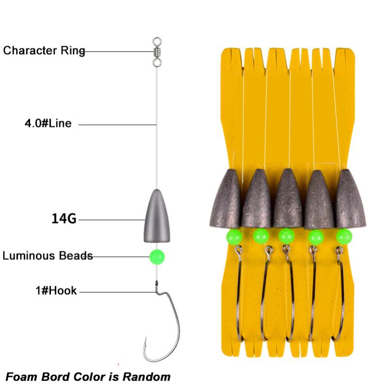 Board Texas Rig Set Easy Use Perfect Bass Fishing - Temu