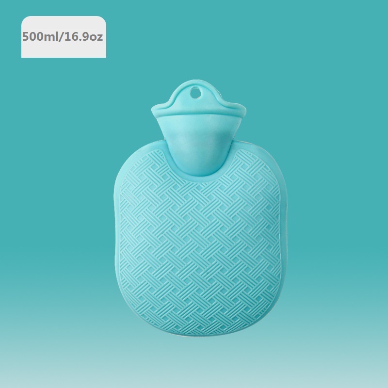 Bolsa de agua caliente para manos y pies, calentador de manos de goma  gruesa, 500ml/1000ml/