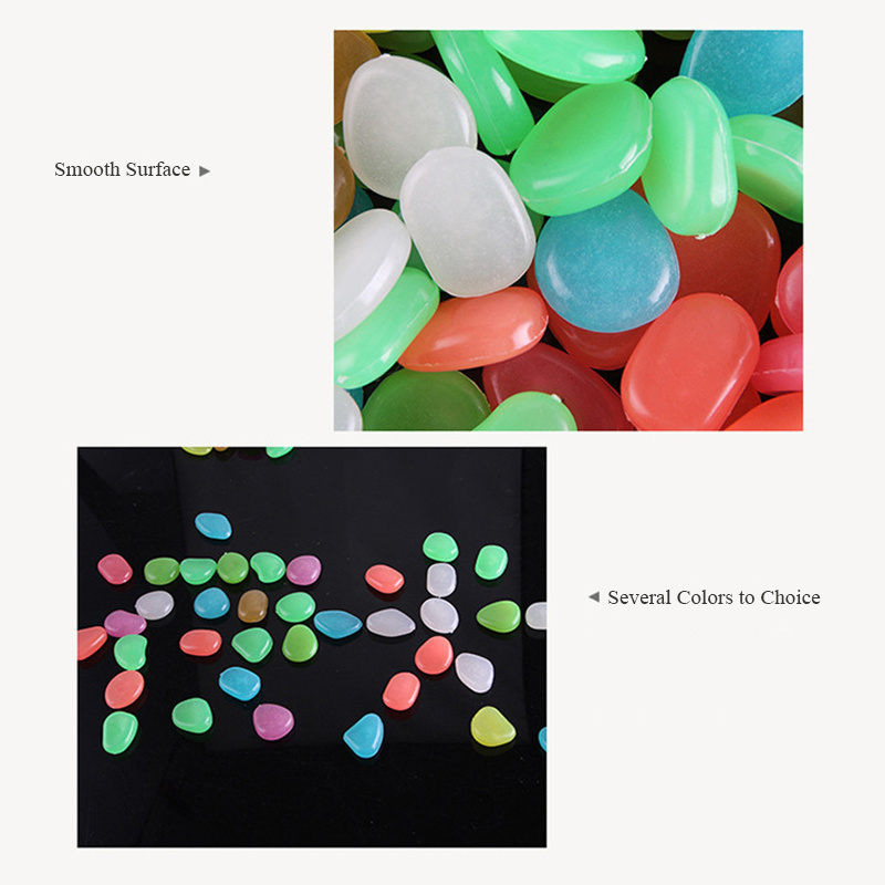 Glowing Stone Rocks Glow In The Dark Pebbles Luminous Pebbles Powered