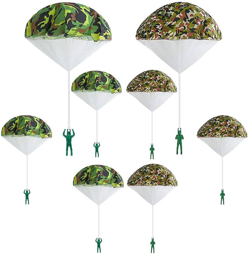 parachute toy childrens flying toys free throwing hand throw parachute army man toss it up and watching landing outdoor toys for kids gifts christmas halloween thanksgiving gift details 3