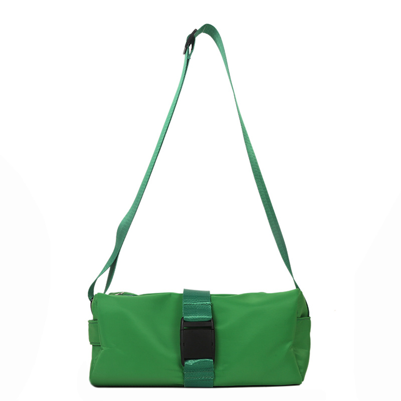 Bottega Veneta: Green Classic Duffle Bag