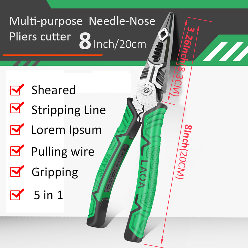 5 in 1 Electrician's Pliers Professional Multi purpose - Temu