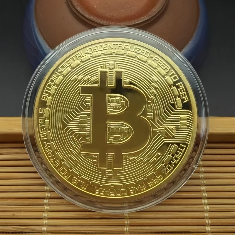 

Bitcoin Virtual Currency Bitcoin Medal Foreign Trade Commemorative Coins Metal Coin Crafts Business Gifts