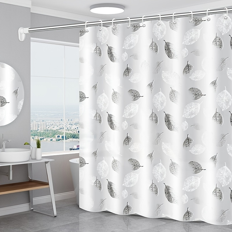 Cortina de ducha de estrella de mar, cortina de partición de baño Simple,  impermeable, antimoho, gran