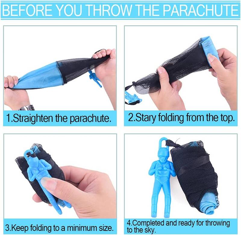 parachute toy childrens flying toys free throwing hand throw parachute army man toss it up and watching landing outdoor toys for kids gifts christmas halloween thanksgiving gift details 1