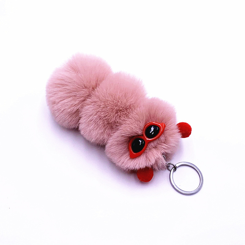 🐰Cute Fur Bunny Keychain for Louis Vuitton bags