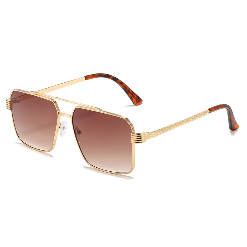 LOUIS VUITTON Attitude Sunglasses Z0259U Gold/Brown