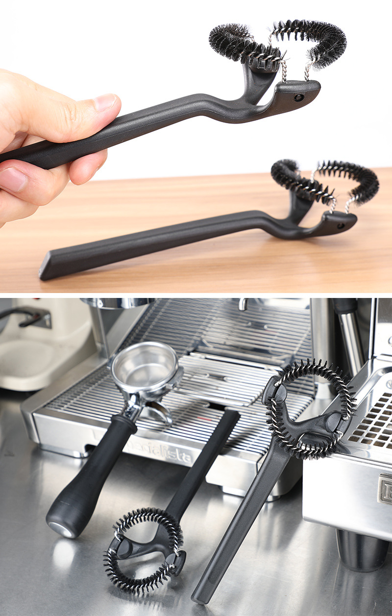 1pc Coffee Machine Cleaning Brush Replaceable Brewing Head - Temu