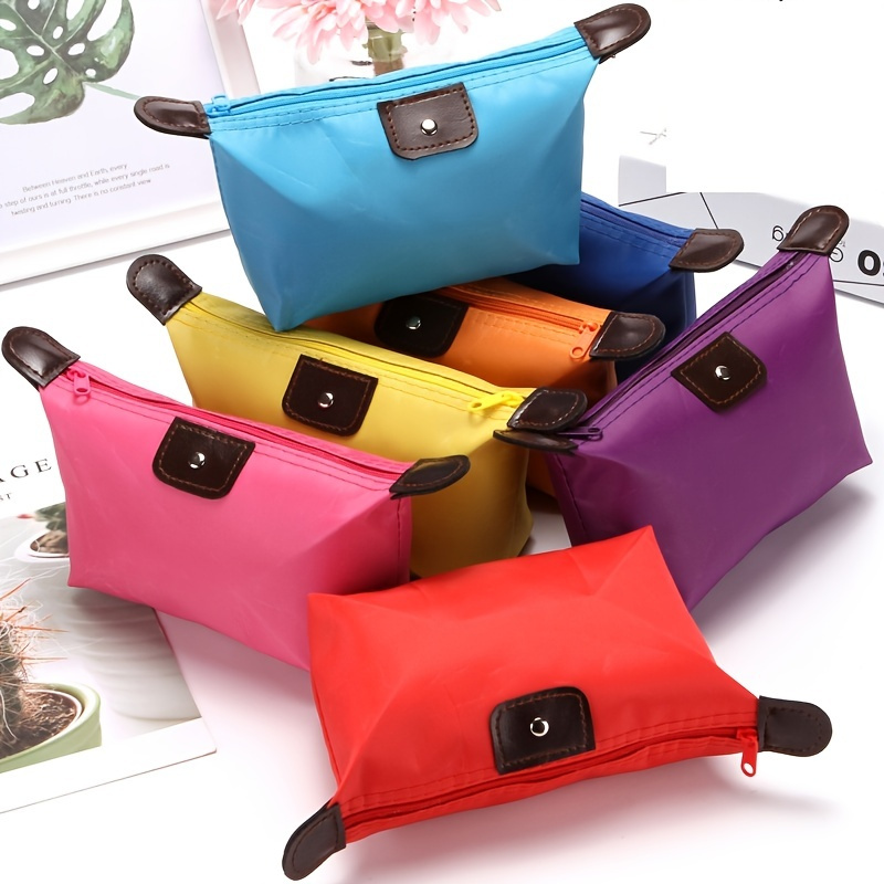 Cute Cosmetic Organizer Small Versatile Travel Toiletry Bag Zipper