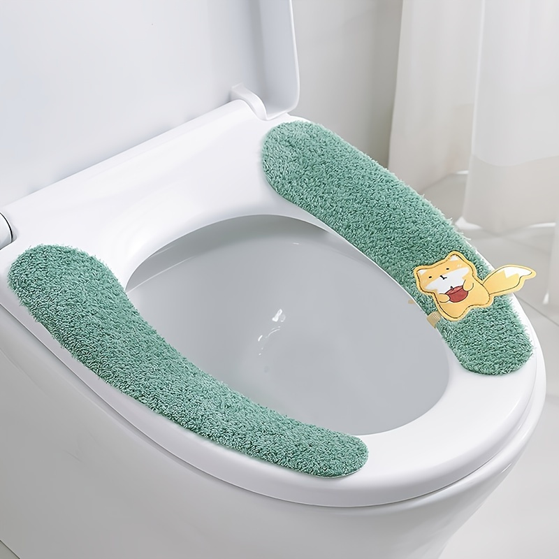 1 Pair Green Sticky Toilet Cover Home & Kitchen Temu