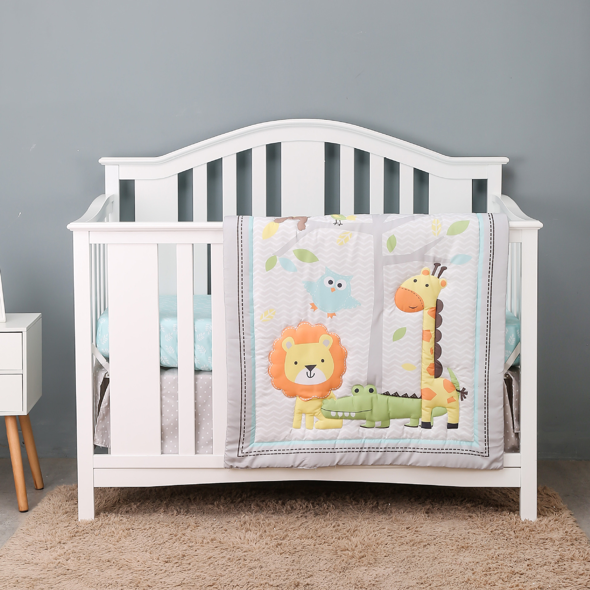 Lion sales cot bedding