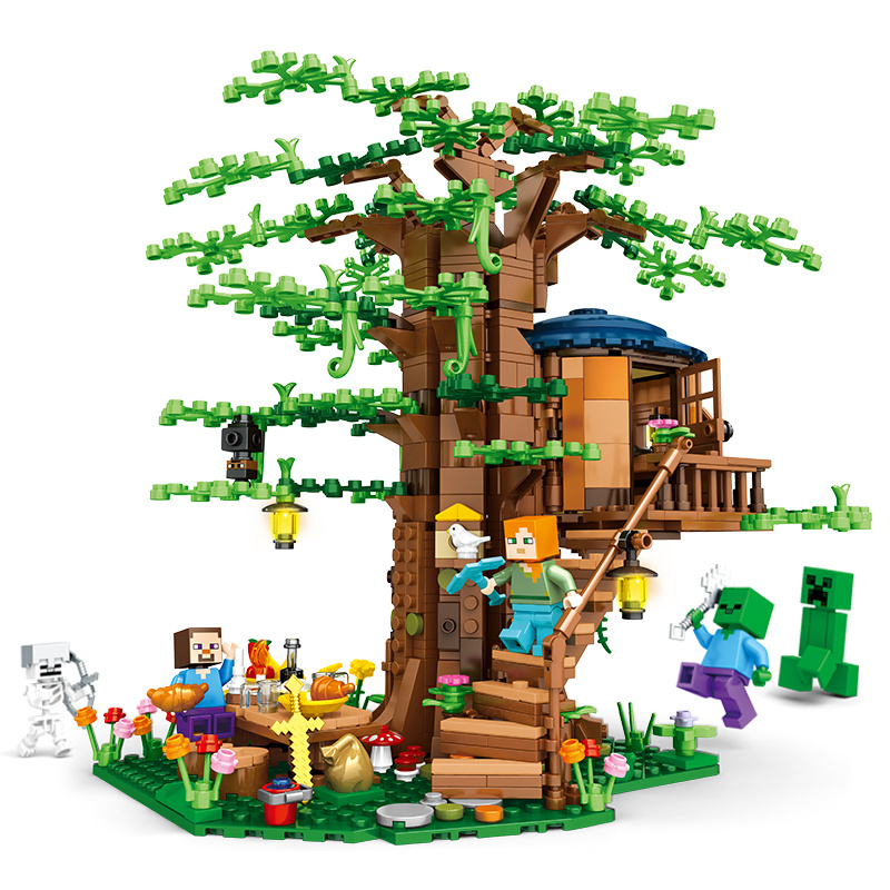 Creative Tree House Building Block Model Playset - An Exciting Diy Forest  Season House Building Block Set For Teen Boys & Girls 14+ - Temu Oman